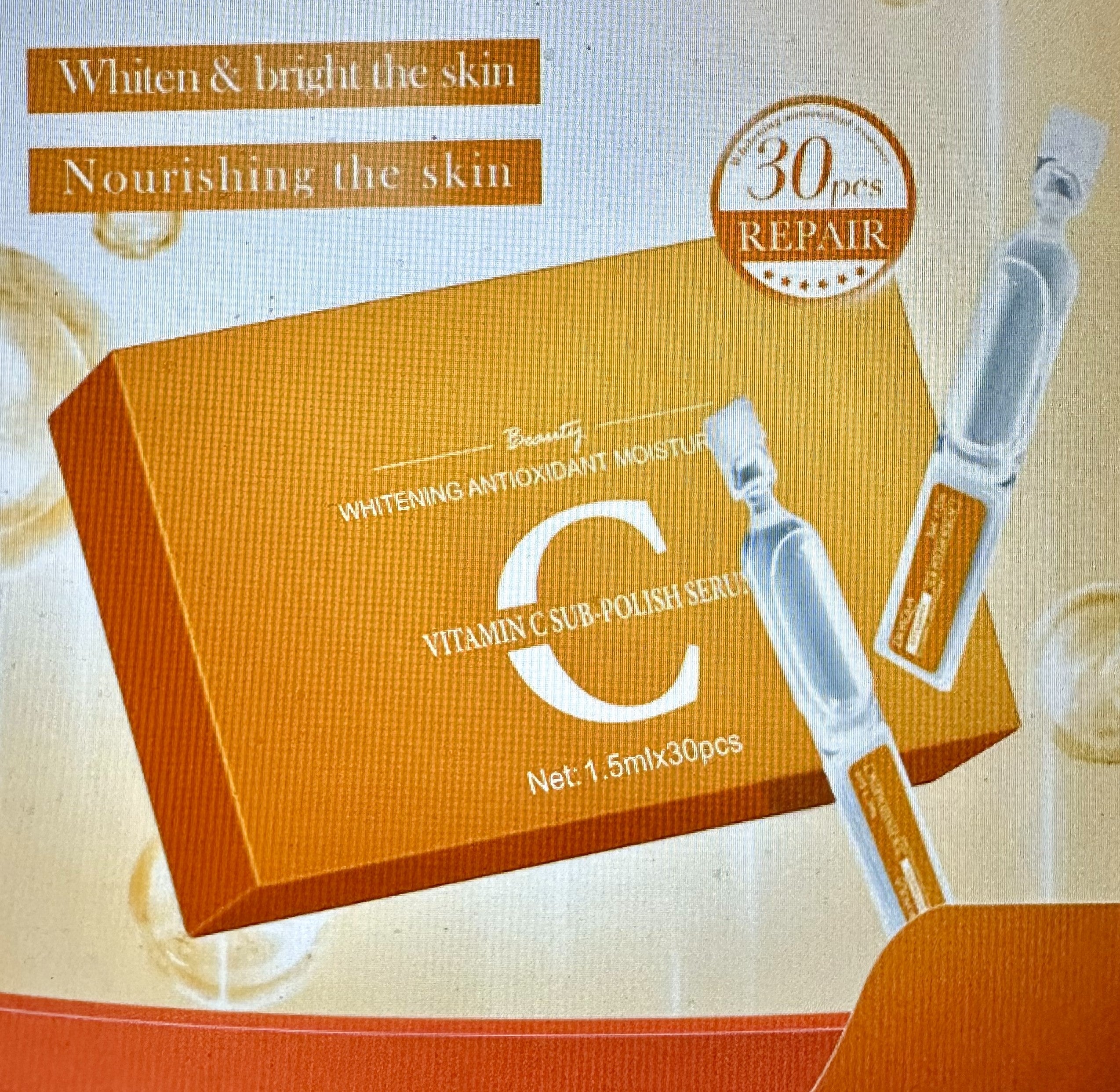 Vitamin C Face Moisturizer Serum