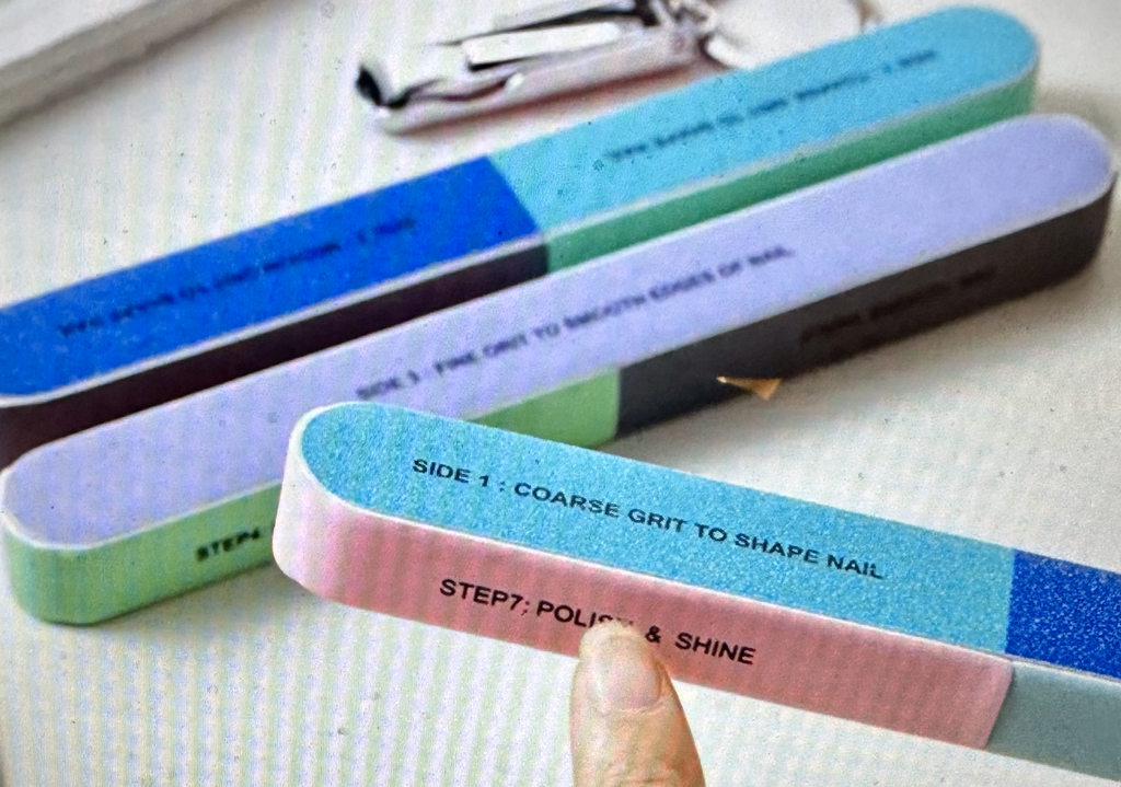 Seven-sided Manicure Nail File and Buffer Wand