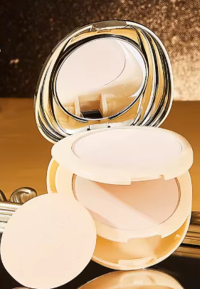 Double Layer Pressed Powder Makeup Compact