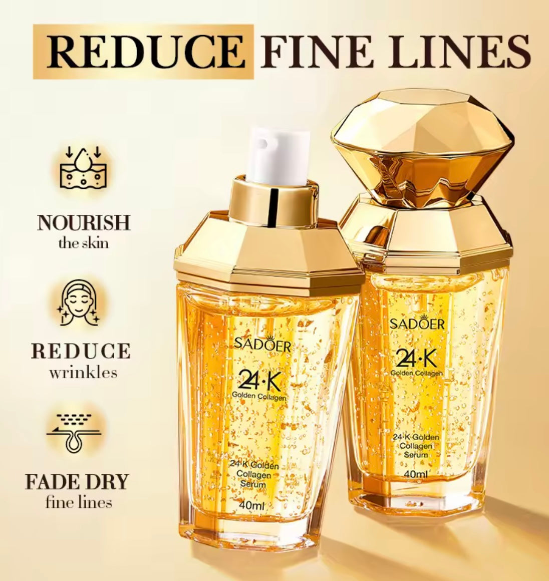 24K Golden Face Serum