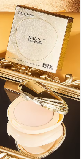 Double Layer Pressed Powder Makeup Compact