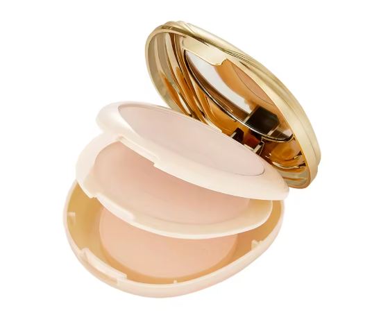 Double Layer Pressed Powder Makeup Compact