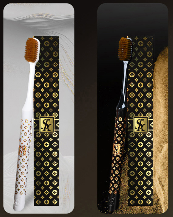 Designer Style Soft Bristle Toothbrush