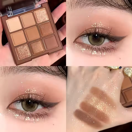Moca 9 Shades Eye Shadow Makeup Compact