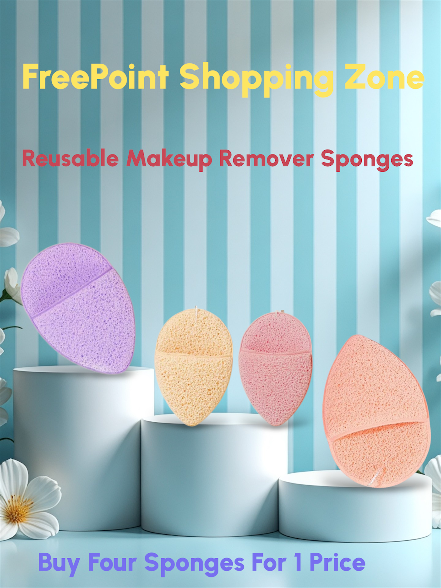Makeup Remover Sponge Gloves