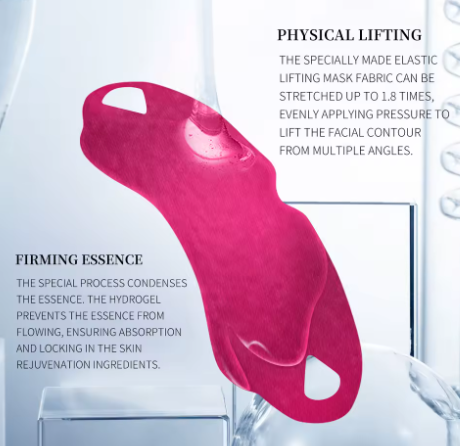 V-Shaped Chil-Lift Face Mask