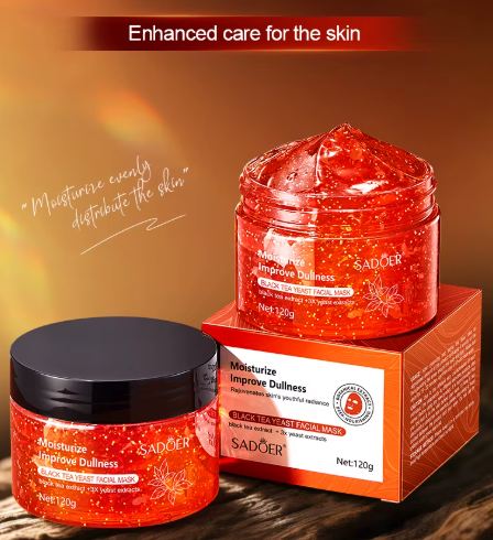 Black Tea Yeast Extract Facial Mask